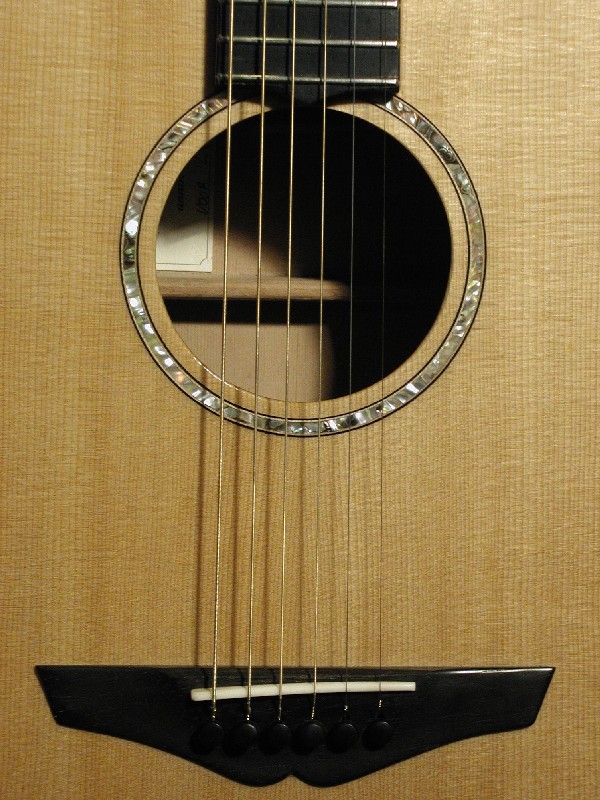 Abalone soundhole 