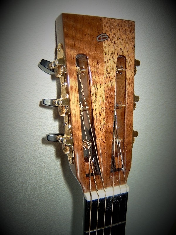 Slotted headstock 